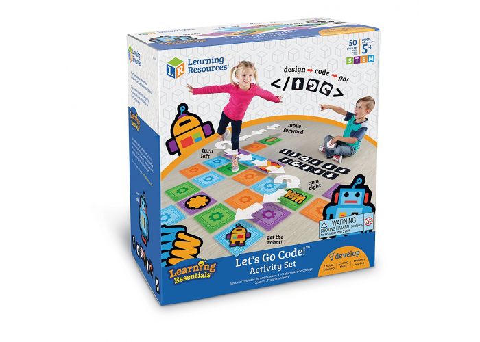 October 2019 Giveaway Let's Go Code! Activity Set