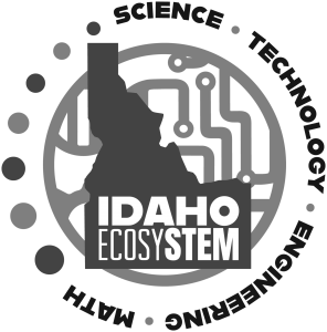 Idaho STEM EcosySTEM Gray logo in PNG format