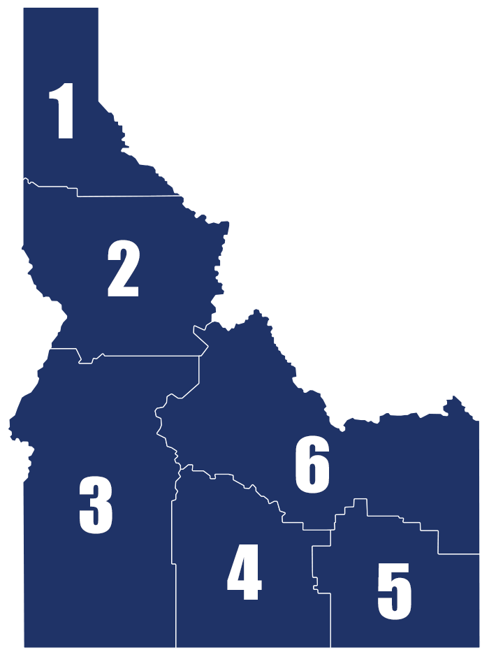 Idaho Educational Regions Idaho Educational Regions
