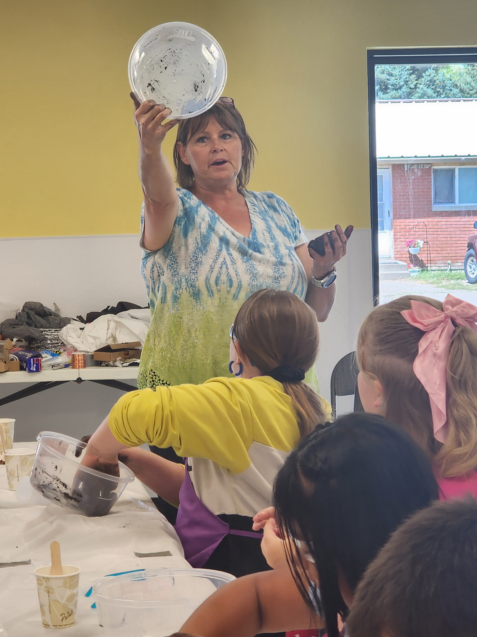 Linda Lopez at Boys and Girls Club of Magic Valley Rupert Facility