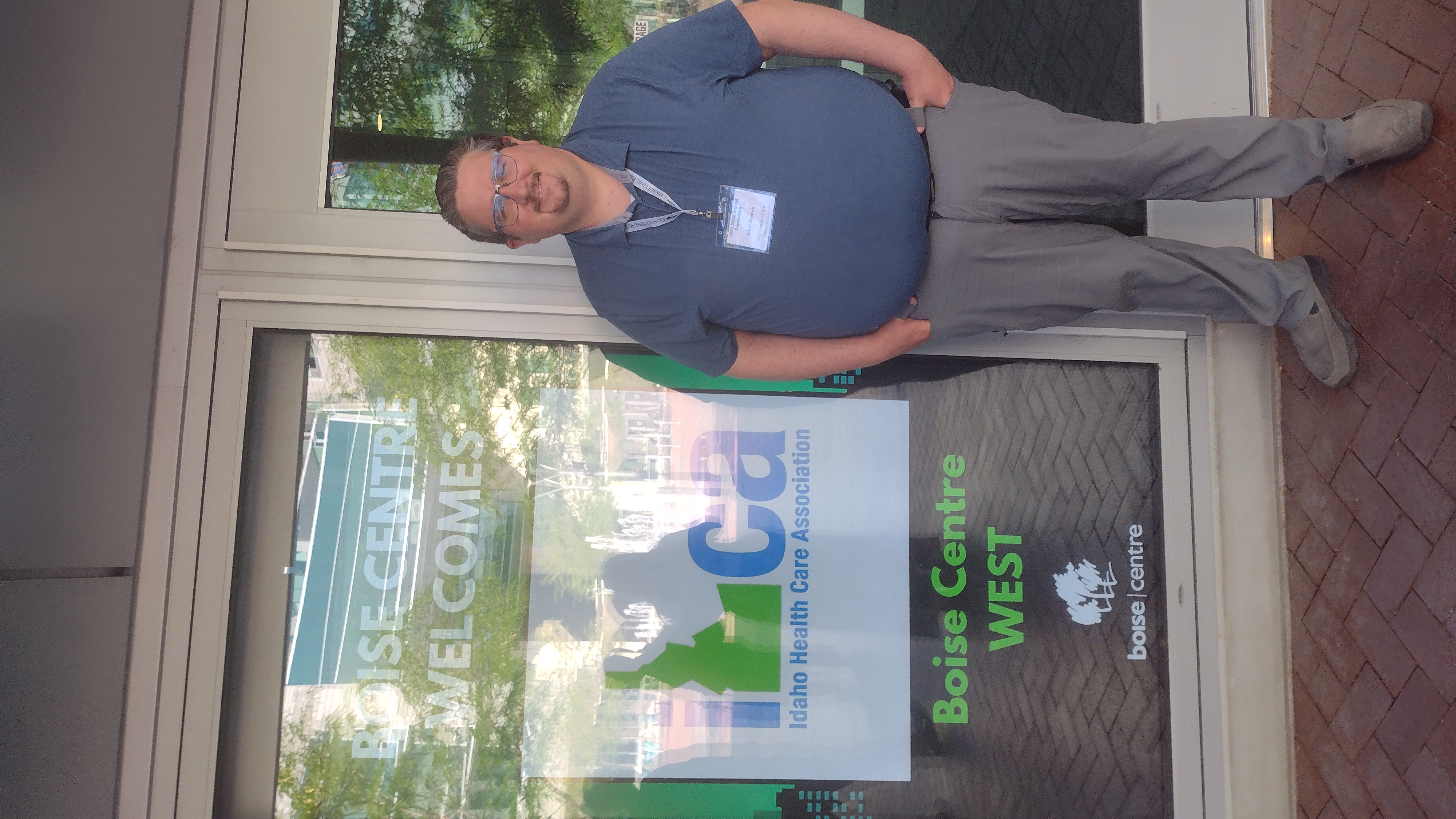 Tober Dyorich at Idaho Health Care Association (IHCA) 
