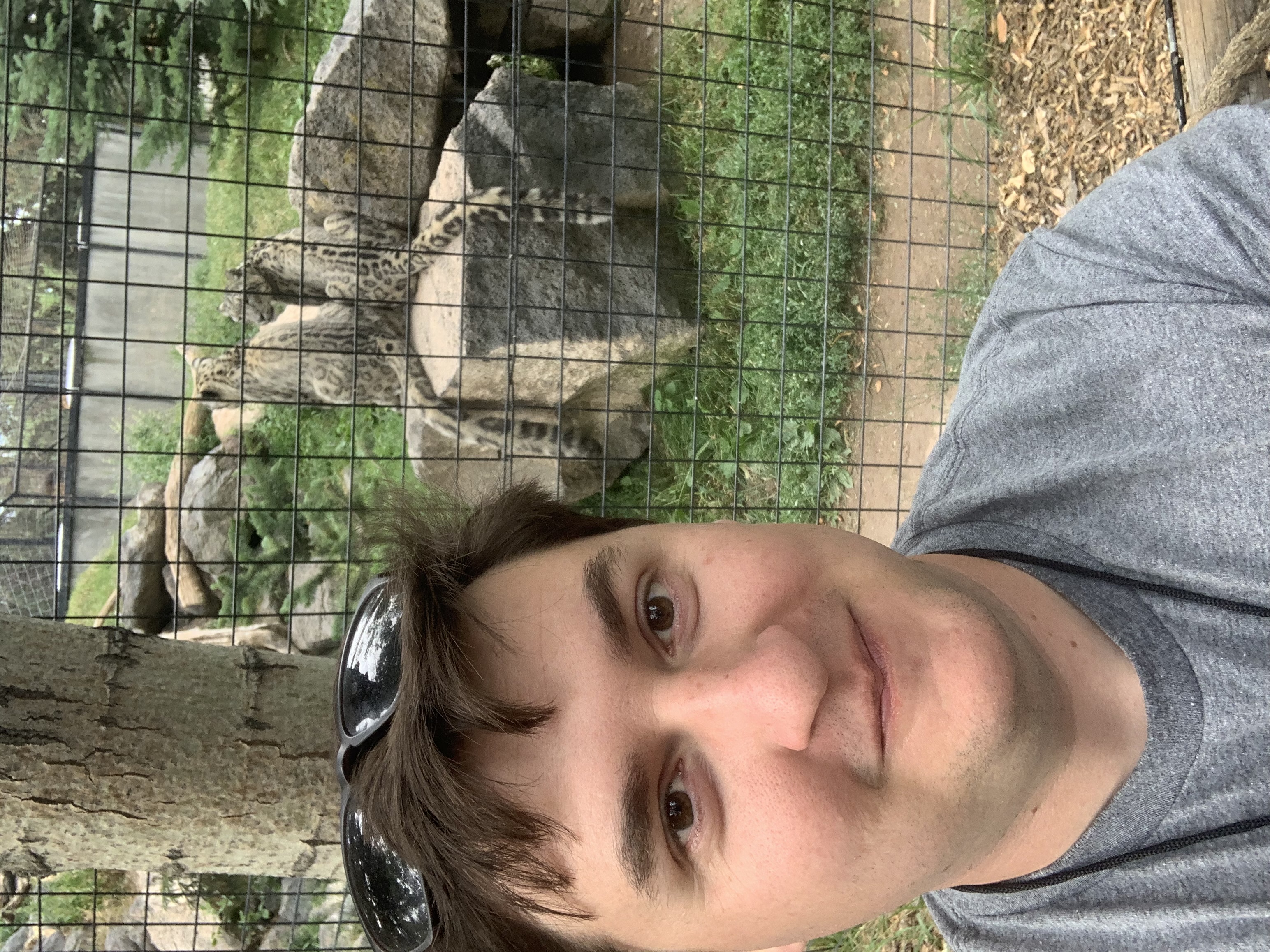 Travis Pizinger at Idaho Falls Zoo