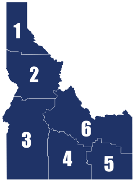 Idaho Educational Regions