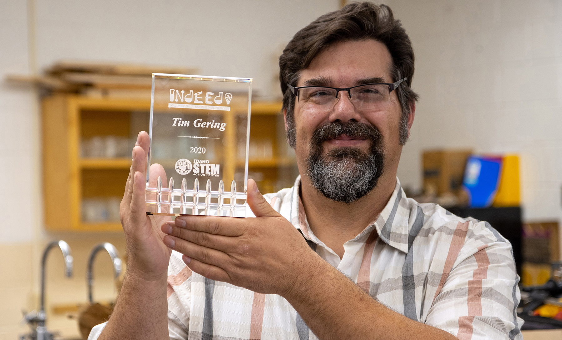 Tim Gering, 2020 INDEEDS Award Winner Tim Gering, 2020 INDEEDS Award Winner