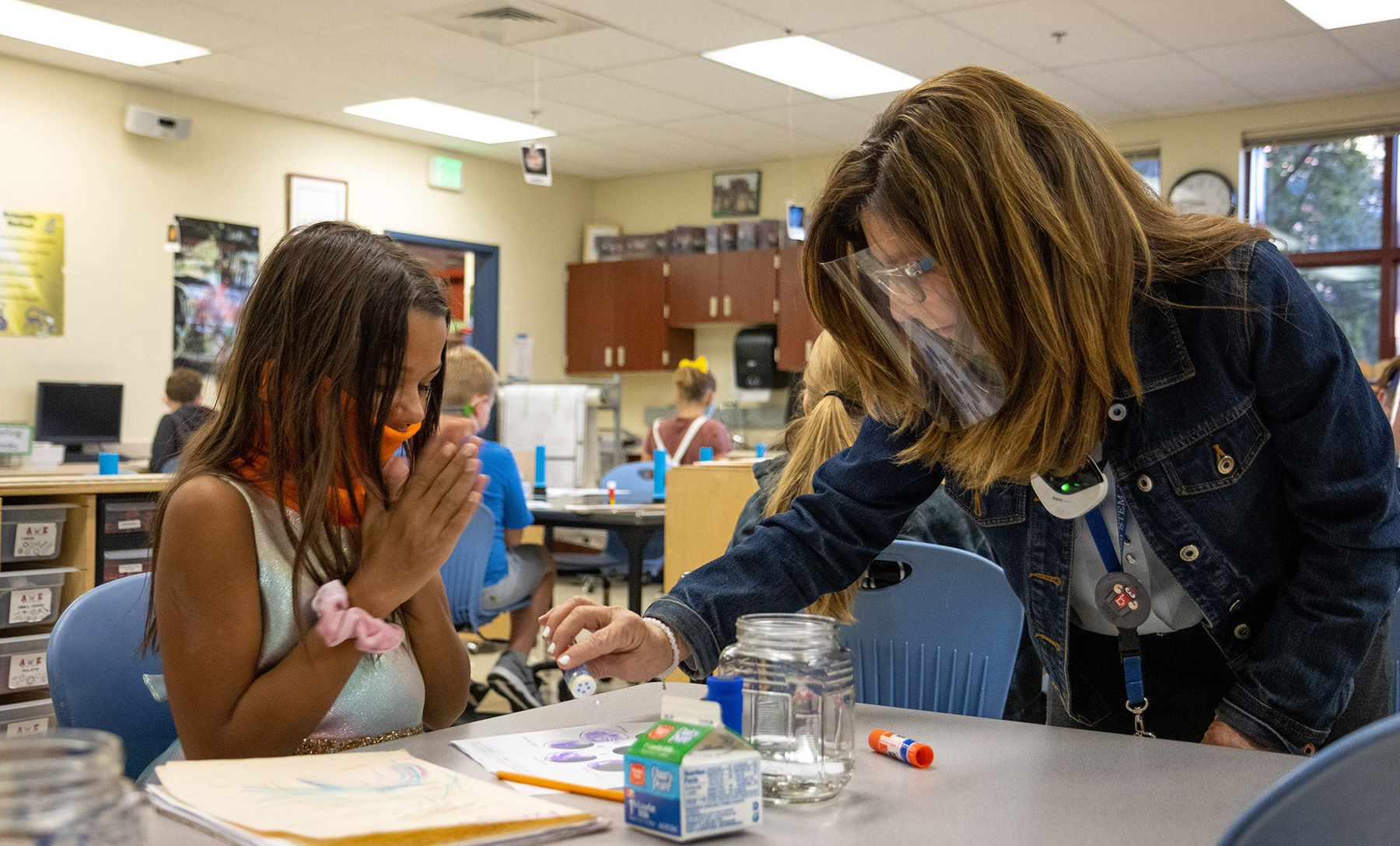 Gina Kwid, 2020 INDEEDS Award Winner Gina Kwid with her Students.